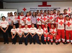 Firman acuerdo de colaboración con cruz roja mexicana