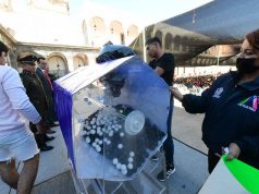 Realizan sorteo militar para clase 2005