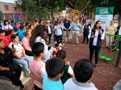 Rehabilitan parque vecinal en Colonia Plan Vivirá