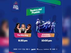 Lista logística para presentación de Imagine Dragons