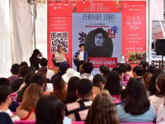 Presentan diferentes obras en Feria del libro