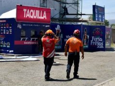 Supervisan juegos mecánicos e instalaciones de la feria