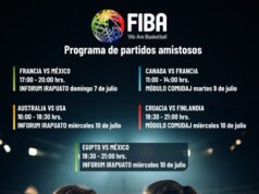 Invitan a disfrutar de partidos de basquetbol internacional