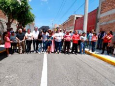 INAUGURAN REHABILITACIÓN DE CALLE FUENTE GÓTICA