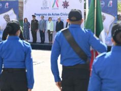 PROMUEVEN VALORES CÍVICOS EN ACADEMIA DE POLICÍA