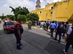 PARTICIPAN IRAPUATENSES EN SIMULACRO NACIONAL DE SISMO