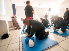 RECIBEN POLICÍAS CAPACITACIÓN EN PRIMEROS AUXILIOS