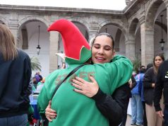 Celebran participación de personas con discapacidad y adultos mayores en villa navideña