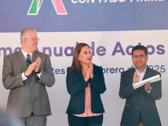 Promueven valores cívicos con honores a la bandera