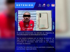 Detienen en Irapuato a presunto extorsionador
