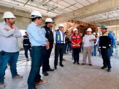 TIENE AVANCE DEL 64% COMPLEJO DE SEGURIDAD PÚBLICA EN IRAPUATO