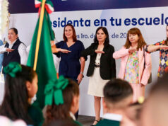 CON PROGRAMA ‘PRESIDENTA EN TU ESCUELA’ SE FORTALECEN VALORES CÍVICOS