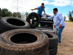 REALIZAN ‘LLANTATÓN’ PARA REUTILIZAR LLANTAS Y PREVENIR EL DENGUE