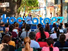 LORENA ALFARO REAFIRMA SU COMPROMISO CON VECINOS DE LA COLONIA MIGUEL HIDALGO