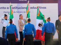 ABANDERAN A ESCOLTAS DE INSTITUCIONES EDUCATIVAS EN IRAPUATO