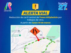 HABRÁ AJUSTES TEMPORALES EN CIRCULACIÓN DE BULEVAR A VILLAS