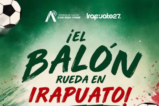 IRAPUATO VIVIRÁ LA PASIÓN DEL FUTBOL CON TRANSMISIÓN PARA CIUDADANÍA