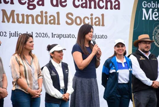 IRAPUATO FORTALECE LA CONVIVENCIA Y EL DEPORTE CON TRES NUEVAS CANCHAS DE FÚTBOL