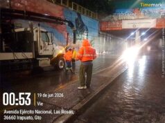 SUPERA IRAPUATO MEDIA HISTÓRICA DE LLUVIAS: JAPAMI DA RESPUESTA OPORTUNA