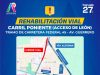 INFORMA GOBIERNO MUNICIPAL SOBRE REHABILITACIÓN VIAL EN ACCESO A LEÓN