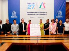REINSTALAN COMITÉ PARA PREVENIR Y SANCIONAR LA VIOLENCIA LABORAL EN EL GOBIERNO DE IRAPUATO